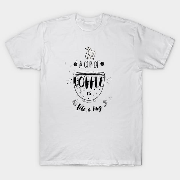 Coffee Cup T-Shirt by EveFarb